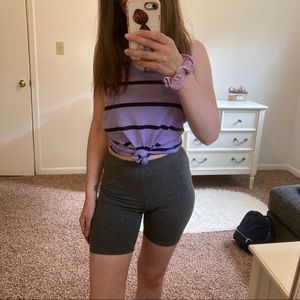 VS pink lavender sequin tank